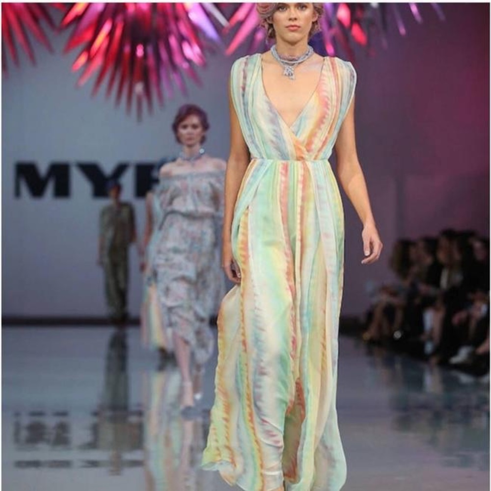 Anthropologie size 10 maxi dress